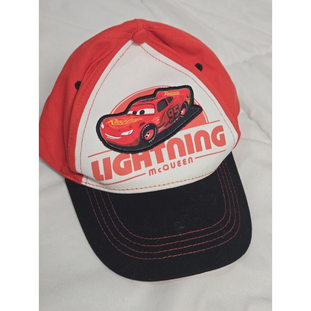 Lightning McQueen Kids Baseball Adjustable Red Hat Cars Pixar Movie Fan Disney